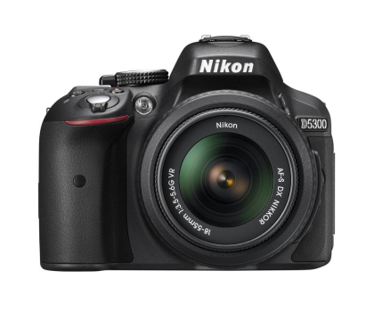 Aparat Nikon D5300 + AF-P 18-55+55-200VR